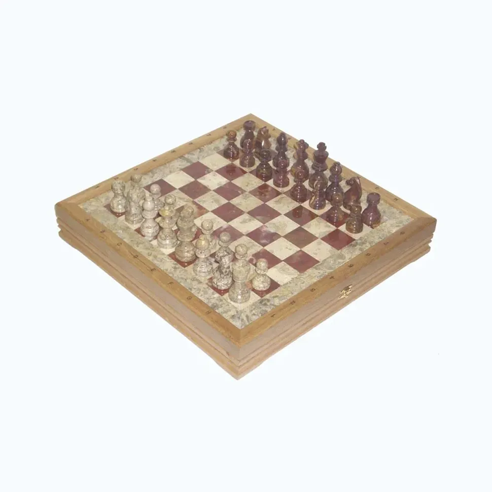 Шахматы каменные 05